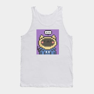 Pixel Cat 156 Tank Top